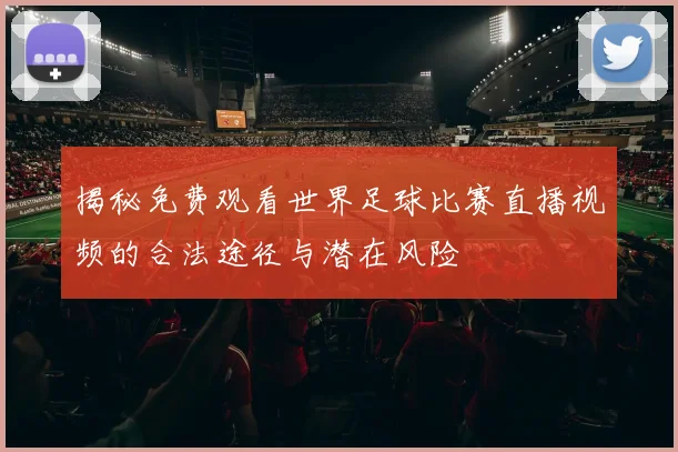 揭秘免费观看世界足球比赛直播视频的合法途径与潜在风险